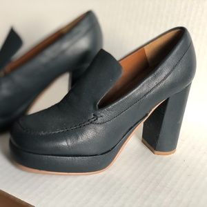 See By Chloe block heeled platform loafers